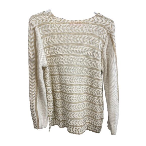 Lulumari cream and gold Mohair blend sweater. S/M - Picture 2 of 5
